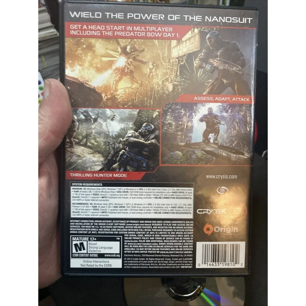 Crysis 3 PC 2013 Hunter Edition Complete